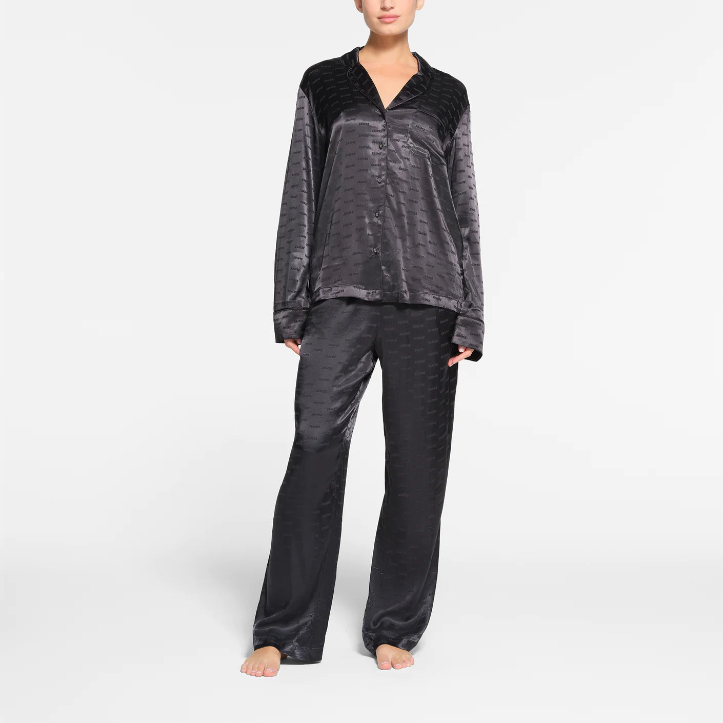 LONG SLEEVE BUTTON UP SLEEP SET