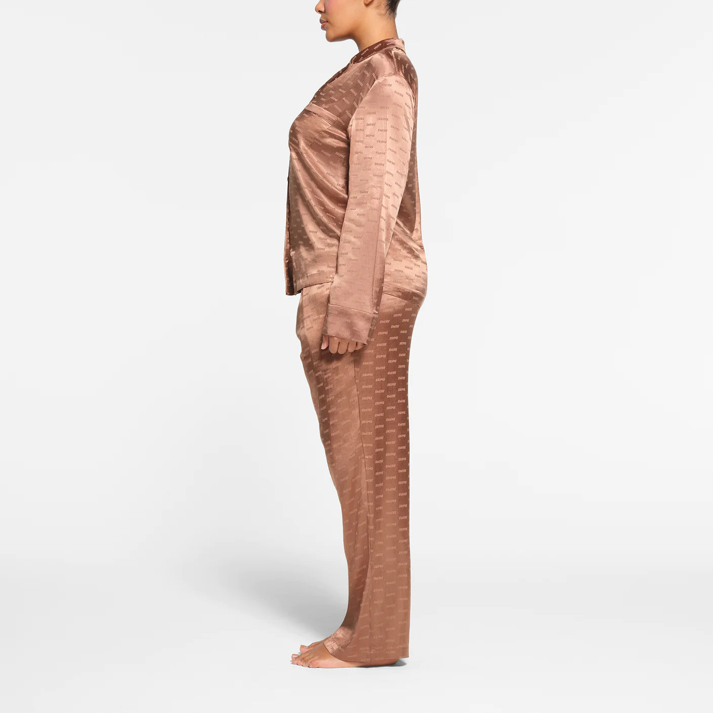 LONG SLEEVE BUTTON UP SLEEP SET