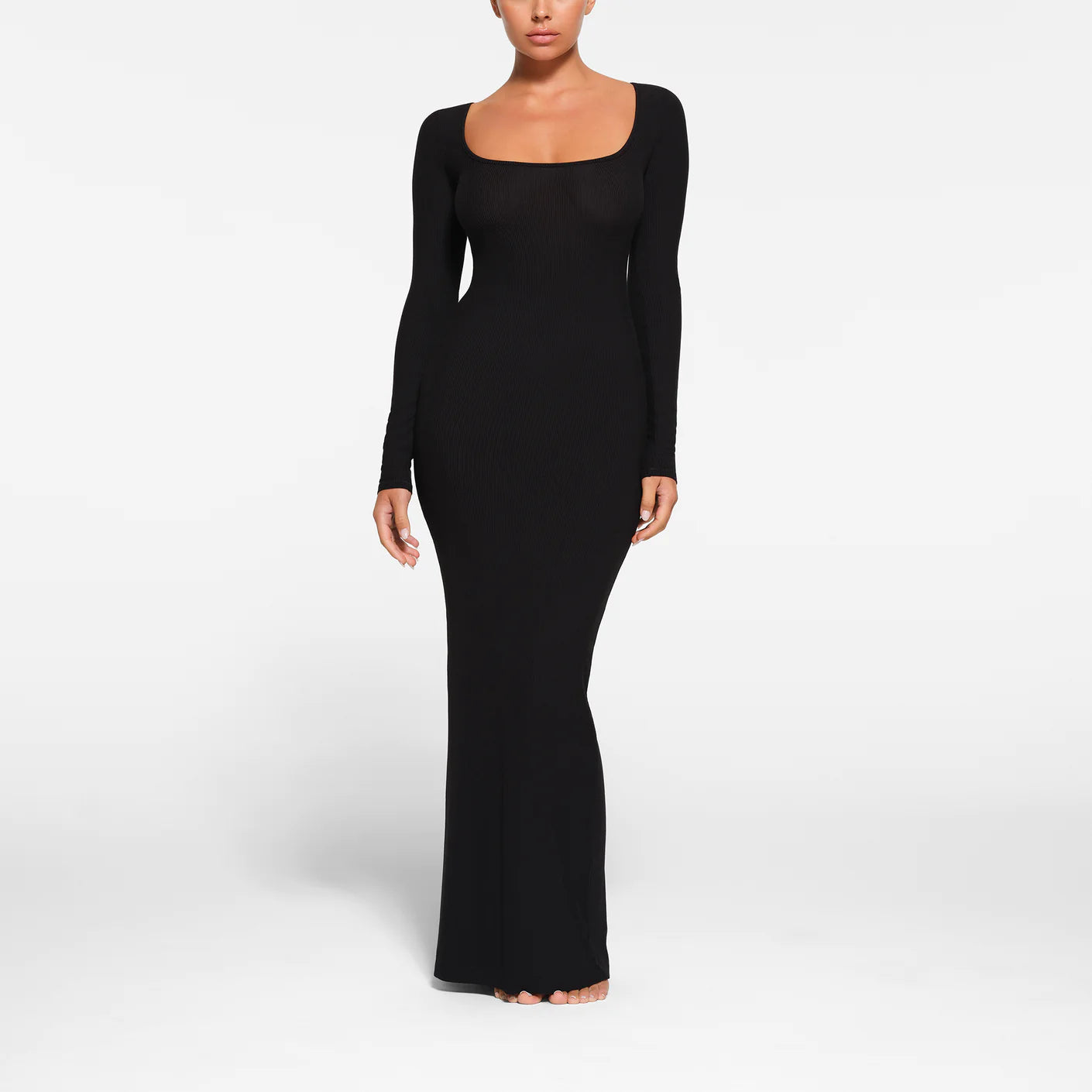 PETITE LONG SLEEVE DRESS